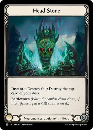 Head Stone (Treasure Pack)